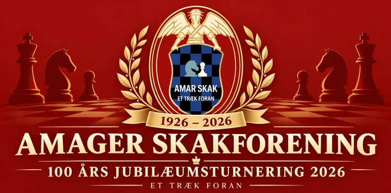 You are currently viewing Amager Skakforenings 100 års jubilæumsturnering