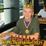 Vitus Bondo Medhus Årets Skakspiller 2025